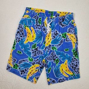 Vintage fun beach print shorts small
